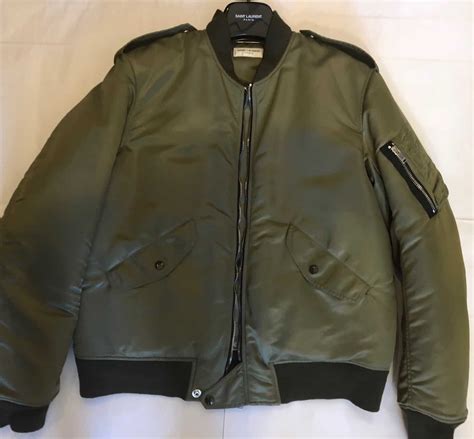 yves saint laurent bomber jacket vintage|Saint Laurent Bomber Coats, Jackets & Vests for Men .